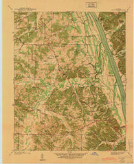 Hiatt Kentucky Historical topographic map, 1:24000 scale, 7.5 X 7.5 Minute, Year 1940