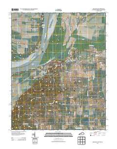 Hickman Kentucky Historical topographic map, 1:24000 scale, 7.5 X 7.5 Minute, Year 2013