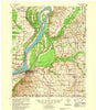 Hickman Kentucky Historical topographic map, 1:62500 scale, 15 X 15 Minute, Year 1955