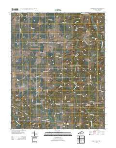 Hickory Flat Kentucky Historical topographic map, 1:24000 scale, 7.5 X 7.5 Minute, Year 2013
