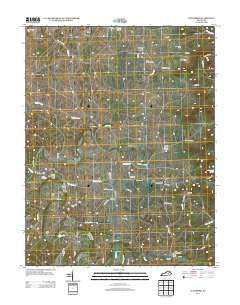 Hillsboro Kentucky Historical topographic map, 1:24000 scale, 7.5 X 7.5 Minute, Year 2013
