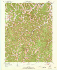 Hima Kentucky Historical topographic map, 1:24000 scale, 7.5 X 7.5 Minute, Year 1952