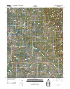 Hodgenville Kentucky Historical topographic map, 1:24000 scale, 7.5 X 7.5 Minute, Year 2013