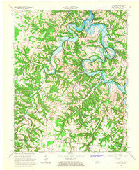 Holland Kentucky Historical topographic map, 1:24000 scale, 7.5 X 7.5 Minute, Year 1965