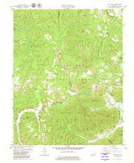 Hollyhill Kentucky Historical topographic map, 1:24000 scale, 7.5 X 7.5 Minute, Year 1979
