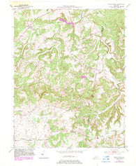 Honey Grove Kentucky Historical topographic map, 1:24000 scale, 7.5 X 7.5 Minute, Year 1952