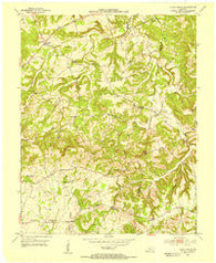 Honey Grove Kentucky Historical topographic map, 1:24000 scale, 7.5 X 7.5 Minute, Year 1952