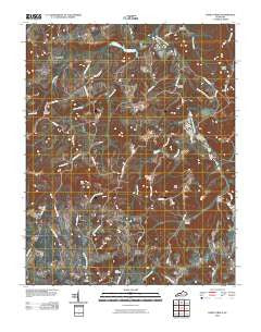 Honey Grove Kentucky Historical topographic map, 1:24000 scale, 7.5 X 7.5 Minute, Year 2010
