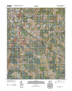 Hopkinsville Kentucky Historical topographic map, 1:24000 scale, 7.5 X 7.5 Minute, Year 2013