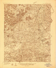Horse Cave Kentucky Historical topographic map, 1:48000 scale, 15 X 15 Minute, Year 1935