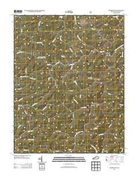 Hoskinston Kentucky Historical topographic map, 1:24000 scale, 7.5 X 7.5 Minute, Year 2013