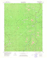 Hoskinston Kentucky Historical topographic map, 1:24000 scale, 7.5 X 7.5 Minute, Year 1980