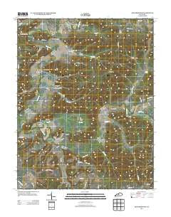 Howardstown Kentucky Historical topographic map, 1:24000 scale, 7.5 X 7.5 Minute, Year 2013