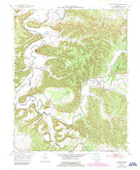 Howardstown Kentucky Historical topographic map, 1:24000 scale, 7.5 X 7.5 Minute, Year 1953