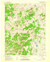 Howe Valley Kentucky Historical topographic map, 1:24000 scale, 7.5 X 7.5 Minute, Year 1960