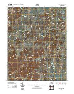 Howe Valley Kentucky Historical topographic map, 1:24000 scale, 7.5 X 7.5 Minute, Year 2010