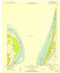 Hubbard Lake Missouri Historical topographic map, 1:24000 scale, 7.5 X 7.5 Minute, Year 1951