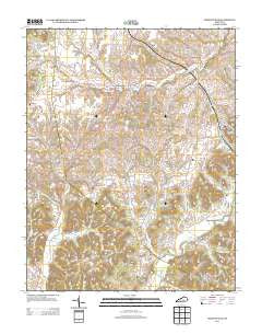 Hustonville Kentucky Historical topographic map, 1:24000 scale, 7.5 X 7.5 Minute, Year 2013