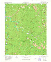 Hyden East Kentucky Historical topographic map, 1:24000 scale, 7.5 X 7.5 Minute, Year 1980