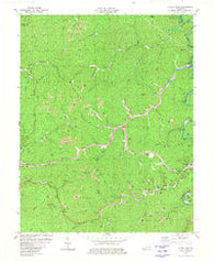 Hyden West Kentucky Historical topographic map, 1:24000 scale, 7.5 X 7.5 Minute, Year 1980