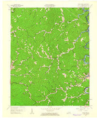 Hyden West Kentucky Historical topographic map, 1:24000 scale, 7.5 X 7.5 Minute, Year 1961