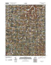 Independence Kentucky Historical topographic map, 1:24000 scale, 7.5 X 7.5 Minute, Year 2010