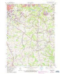 Independence Kentucky Historical topographic map, 1:24000 scale, 7.5 X 7.5 Minute, Year 1981