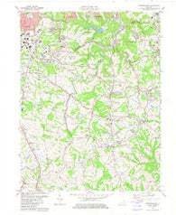 Independence Kentucky Historical topographic map, 1:24000 scale, 7.5 X 7.5 Minute, Year 1981