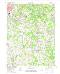 Independence Kentucky Historical topographic map, 1:24000 scale, 7.5 X 7.5 Minute, Year 1981