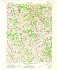 Independence Kentucky Historical topographic map, 1:24000 scale, 7.5 X 7.5 Minute, Year 1961