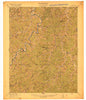 Inez Kentucky Historical topographic map, 1:62500 scale, 15 X 15 Minute, Year 1916