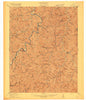 Inez Kentucky Historical topographic map, 1:62500 scale, 15 X 15 Minute, Year 1916