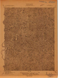 Inez Kentucky Historical topographic map, 1:48000 scale, 15 X 15 Minute, Year 1914