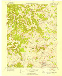 Irvington Kentucky Historical topographic map, 1:24000 scale, 7.5 X 7.5 Minute, Year 1953