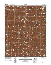 Jamboree Kentucky Historical topographic map, 1:24000 scale, 7.5 X 7.5 Minute, Year 2011