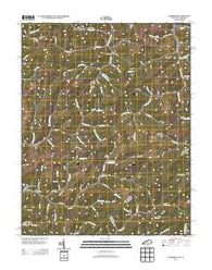 Jamboree Kentucky Historical topographic map, 1:24000 scale, 7.5 X 7.5 Minute, Year 2013