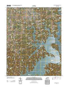 Jamestown Kentucky Historical topographic map, 1:24000 scale, 7.5 X 7.5 Minute, Year 2013