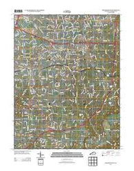 Jeffersontown Kentucky Historical topographic map, 1:24000 scale, 7.5 X 7.5 Minute, Year 2013