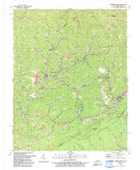Jenkins West Kentucky Historical topographic map, 1:24000 scale, 7.5 X 7.5 Minute, Year 1992