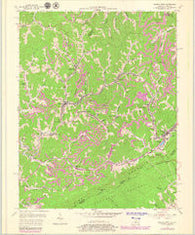 Jenkins West Kentucky Historical topographic map, 1:24000 scale, 7.5 X 7.5 Minute, Year 1954