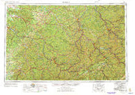Jenkins Kentucky Historical topographic map, 1:250000 scale, 1 X 2 Degree, Year 1957