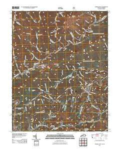 Jenkins East Kentucky Historical topographic map, 1:24000 scale, 7.5 X 7.5 Minute, Year 2011