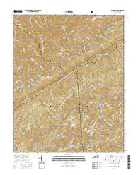 Jenkins East Kentucky Current topographic map, 1:24000 scale, 7.5 X 7.5 Minute, Year 2016