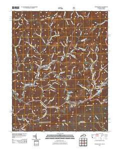 Jenkins West Kentucky Historical topographic map, 1:24000 scale, 7.5 X 7.5 Minute, Year 2011