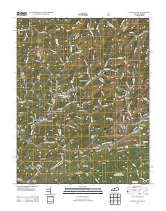 Jenkins West Kentucky Historical topographic map, 1:24000 scale, 7.5 X 7.5 Minute, Year 2013