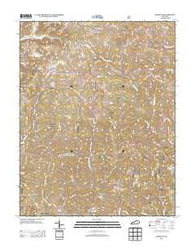 Johnetta Kentucky Historical topographic map, 1:24000 scale, 7.5 X 7.5 Minute, Year 2013