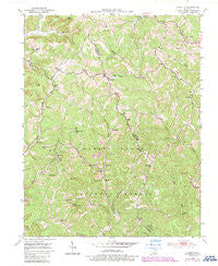 Johnetta Kentucky Historical topographic map, 1:24000 scale, 7.5 X 7.5 Minute, Year 1953