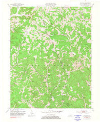 Johnetta Kentucky Historical topographic map, 1:24000 scale, 7.5 X 7.5 Minute, Year 1953