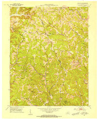 Johnetta Kentucky Historical topographic map, 1:24000 scale, 7.5 X 7.5 Minute, Year 1953