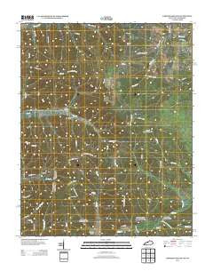Johnson Hollow Kentucky Historical topographic map, 1:24000 scale, 7.5 X 7.5 Minute, Year 2013